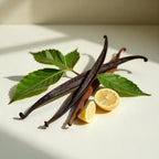 Blackcurrant and vanilla represent the olfactory notes of the perfume.
