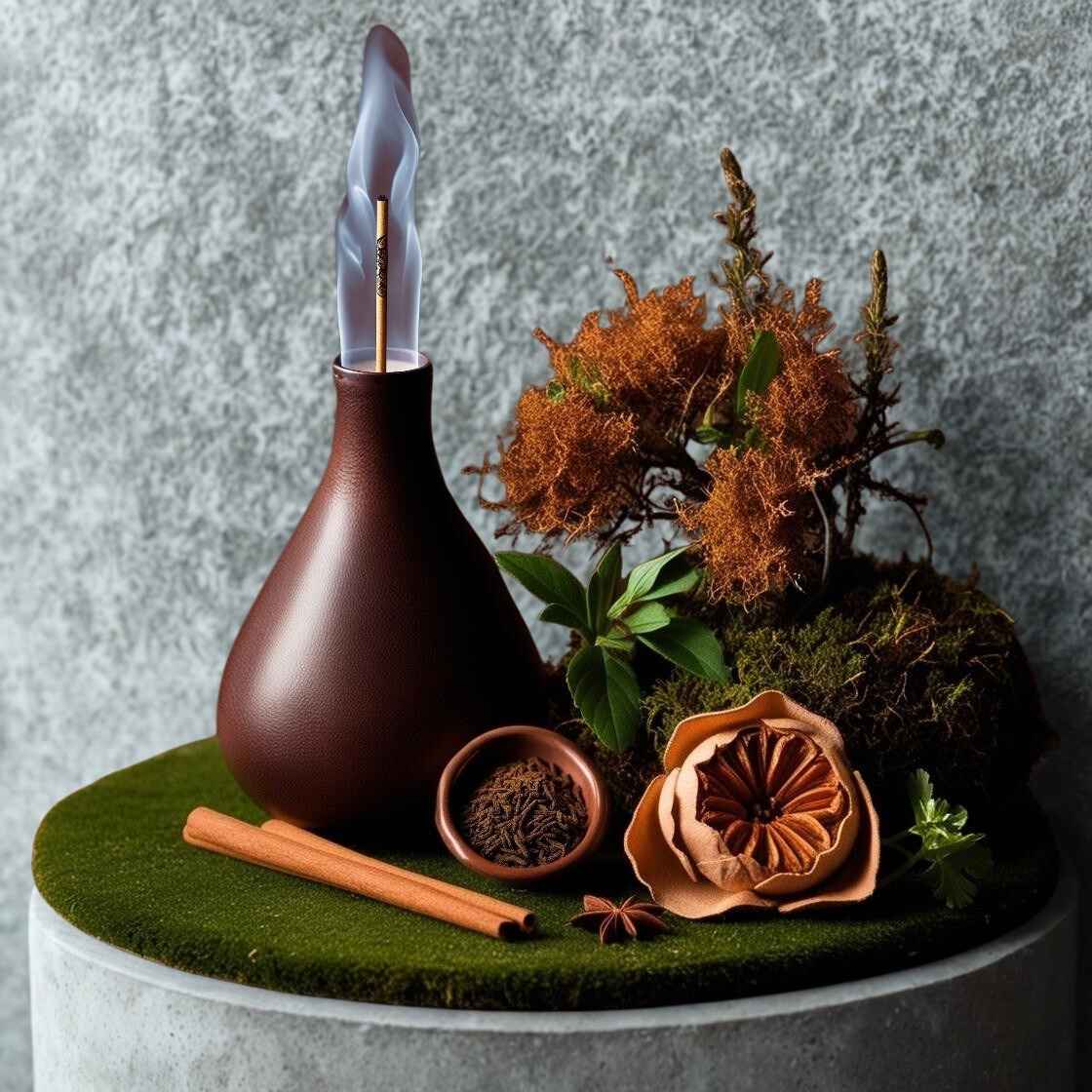 Citrus fruits, cinnamon and black pepper represent the olfactory notes of the perfume.