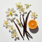 Orange, jasmine and vanilla represent the olfactory notes of the perfume.