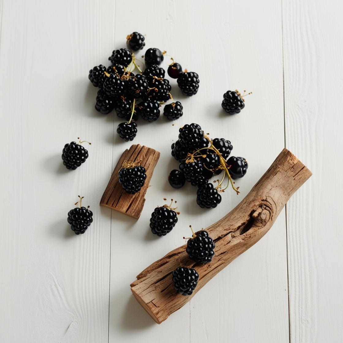 Wood and blackcurrants represent the olfactory notes of the perfume.
