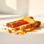 Olfactory notes of the perfume with spiced cinnamon, warm resins and a sweet touch of star anise.