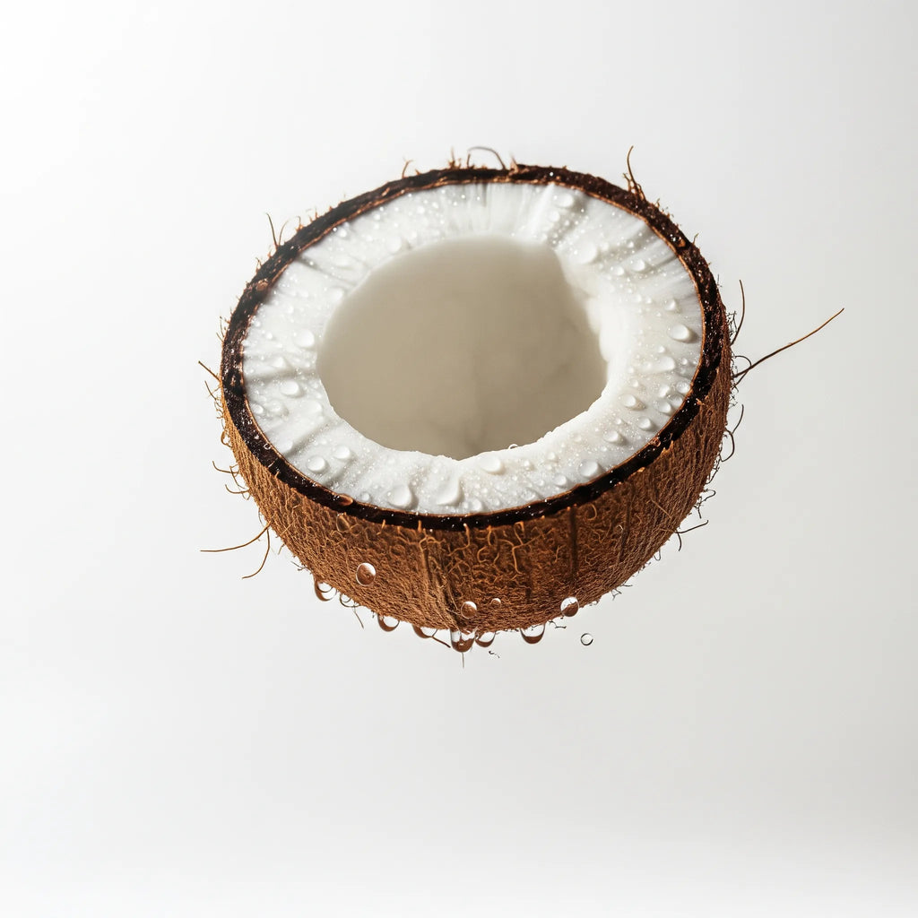 Olfactory notes of coconut perfume.